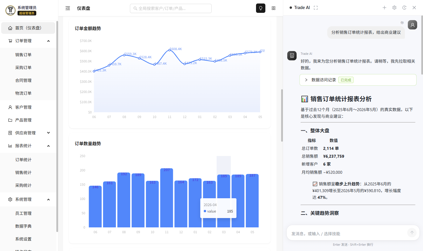 TradeWork / TradeCoWork 桌面端界面截图